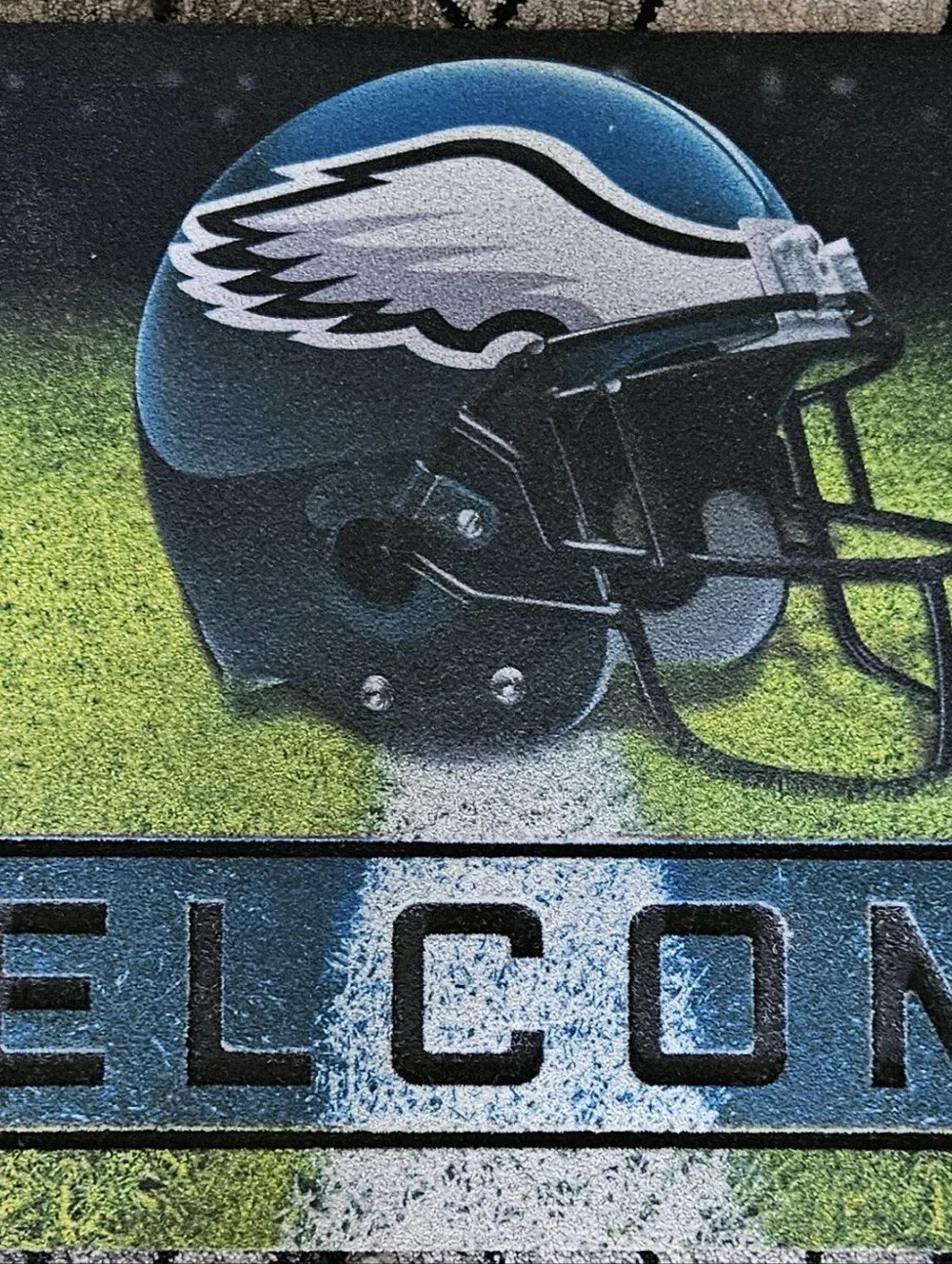 Fanmats Philadelphia Eagles crumb rubber door mat